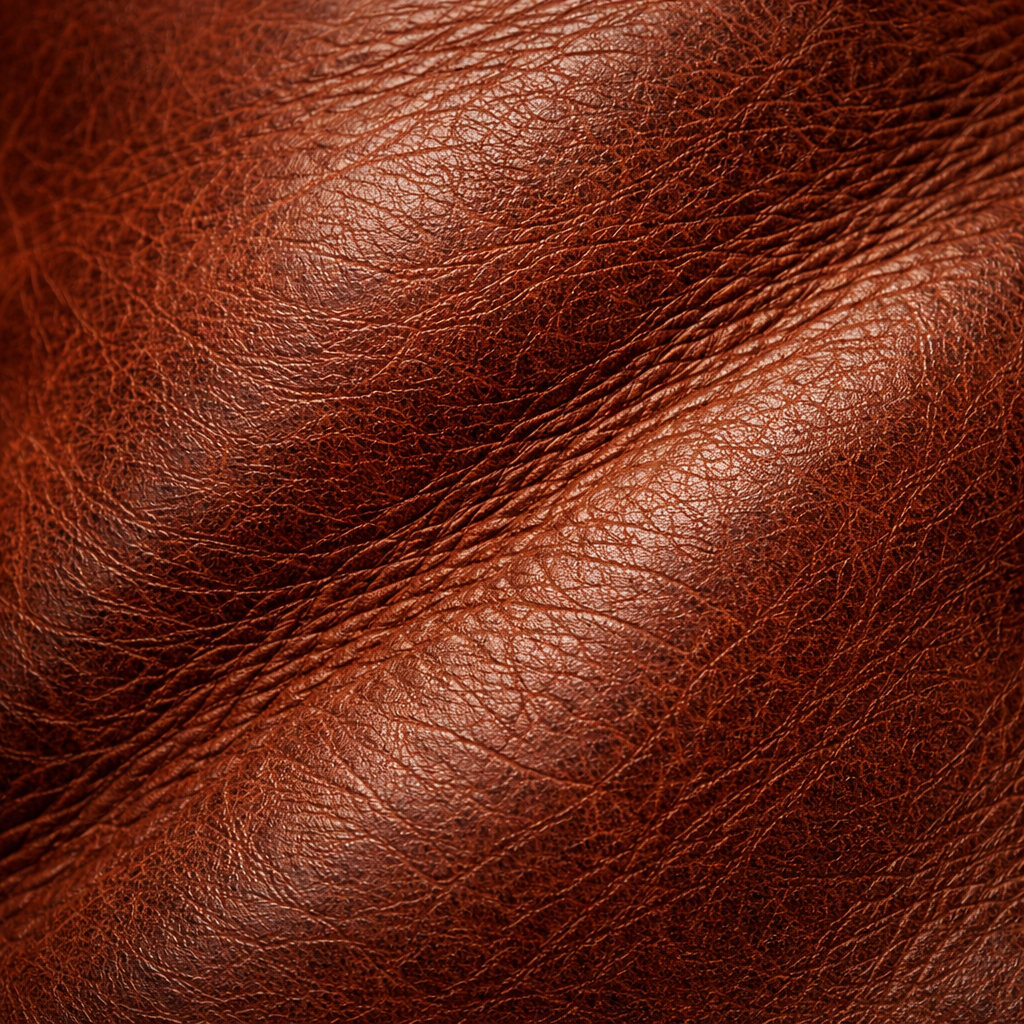 full grain vegetable tanned leather